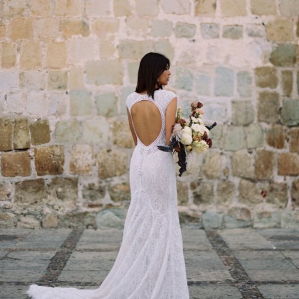 NWOT Wilderly Rowen Wedding Dress, size 12 - Picture 2 of 12